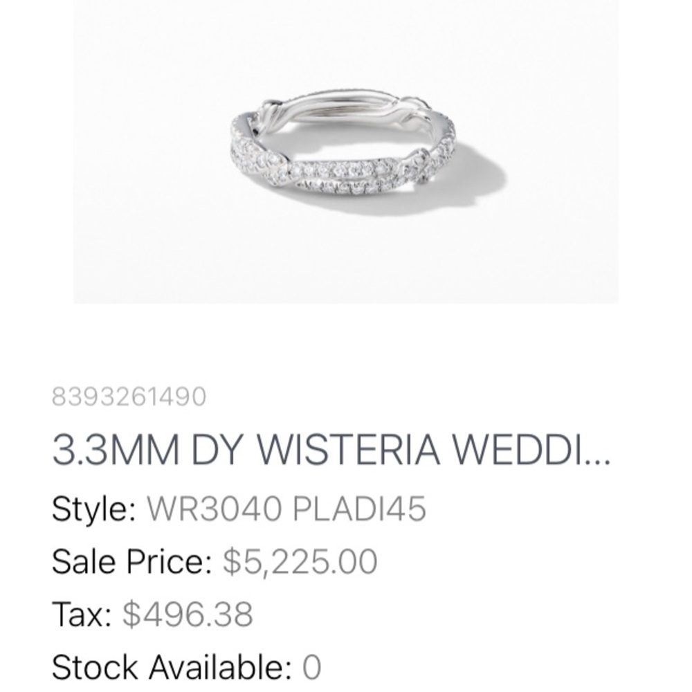 David Yurman Diamond Wedding Band